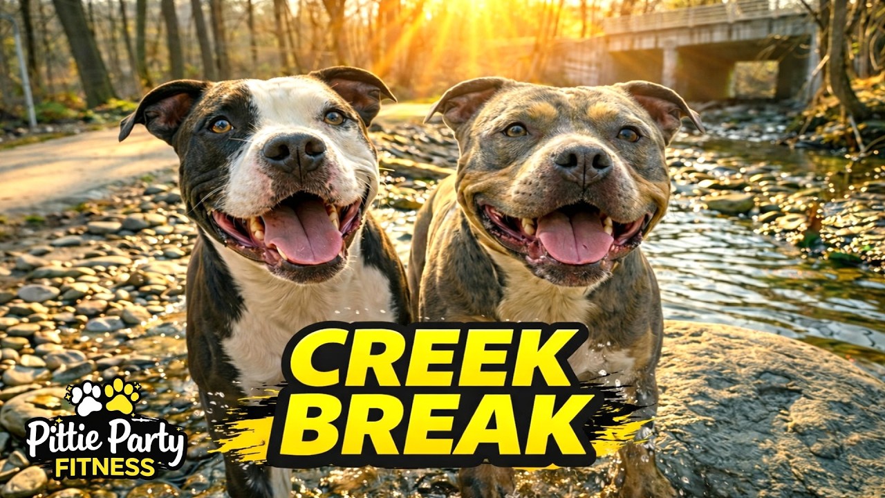 WATCH Jazzy & Massimo BURN Steps on This BRISK Walk | PITTIE FITNESS | BIG WALK DOG