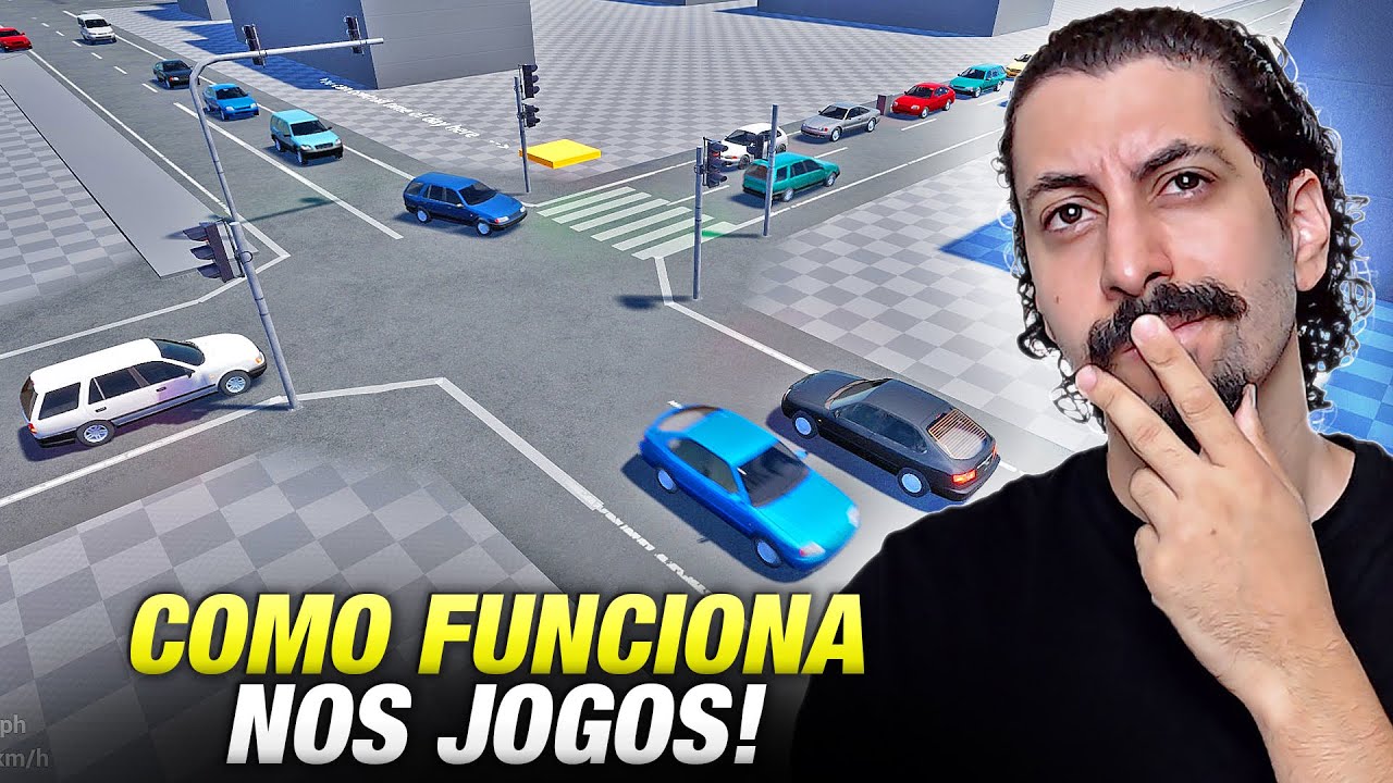 Sistema de trânsito nos jogos! Como funciona - Exemplo dentro da Unreal Engine 5