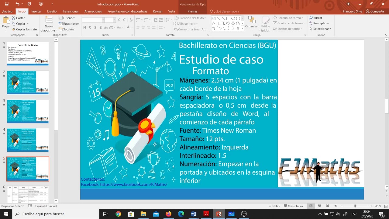 Estudio de casos Formato e Introducción