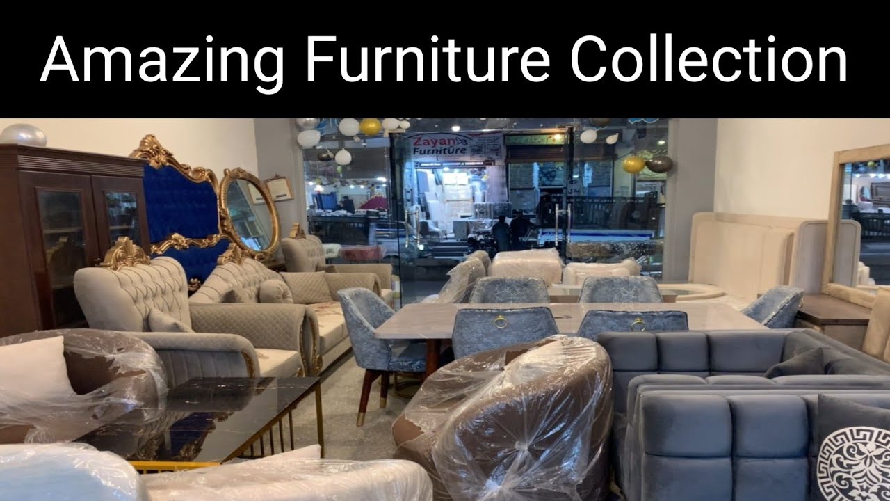 ⭐ Furniture Shop Tour | Sofa Sets, Beds & Tables Collection | Ahmed Gul Home Decor