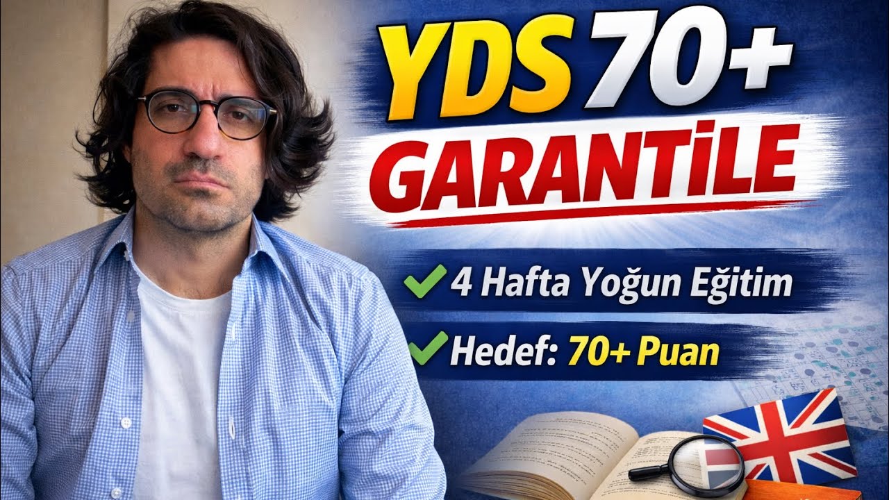 YDS 70+ Garantile | 4 Haftada 70 Puan Stratejisi