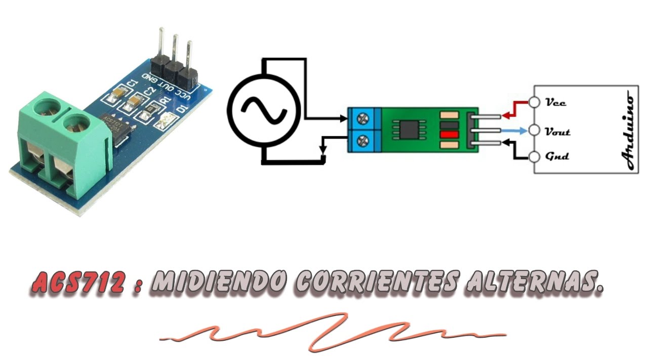 ACS712 : Midiendo corriente alterna. Video 3 de 3.