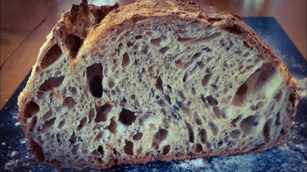 pain au levain et céréales