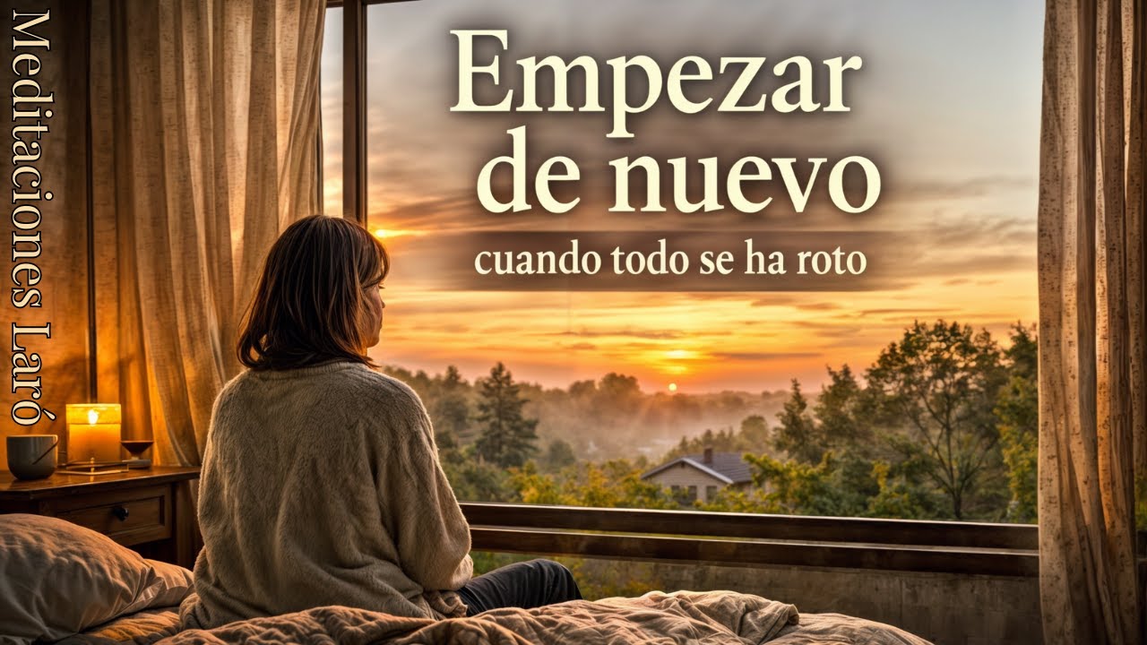 EMPEZAR DE NUEVO cuando todo se ha roto. Meditación para volver a levantarte.