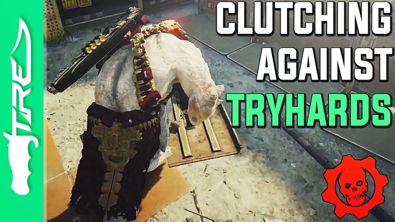 CLUTCHING AGAINST TRYHARDS! - Gears of War 4 Execution Multiplayer Gameplay w/ LANDAN (GoW 4)
