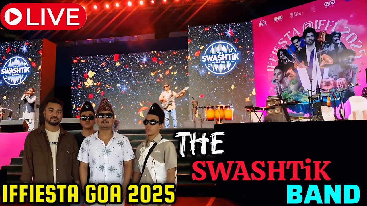 The Swashtik Band IFFIESTA Goa 2025🔥Battle Of Band iffiiesta Goa| Swasthik Band From Nepal Iffi 2025