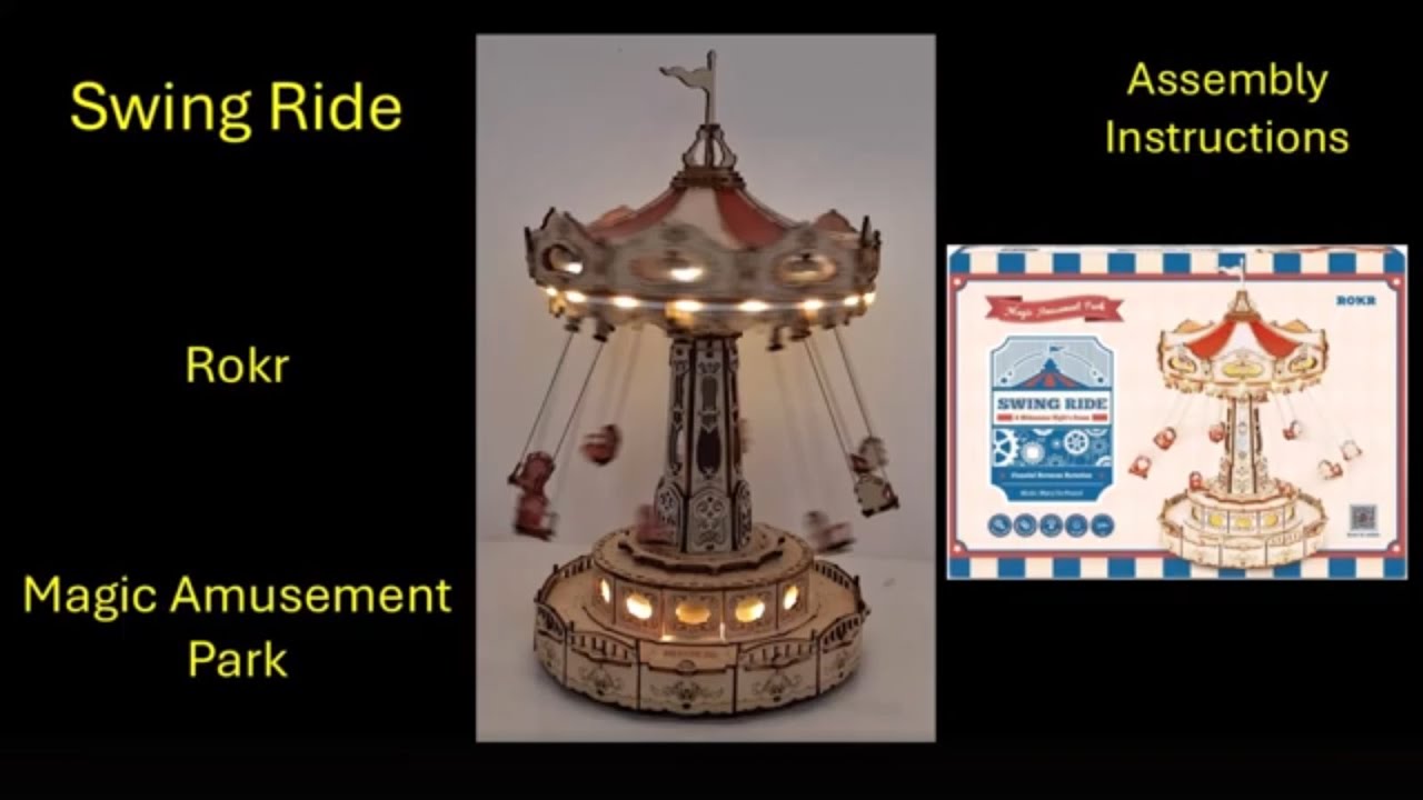 Rokr Swing Ride EA02 - Magic Amusement Park Series