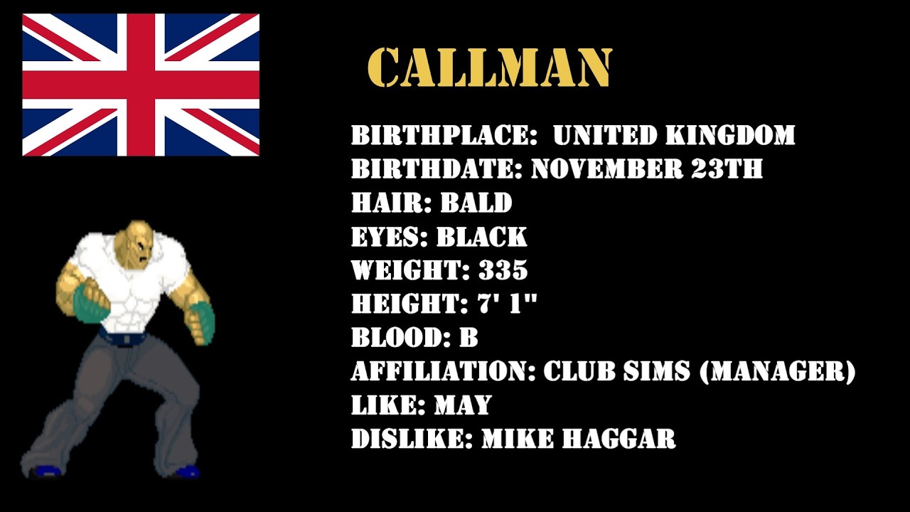 Callman ending (Super Street Fighter 2 X Mugen)