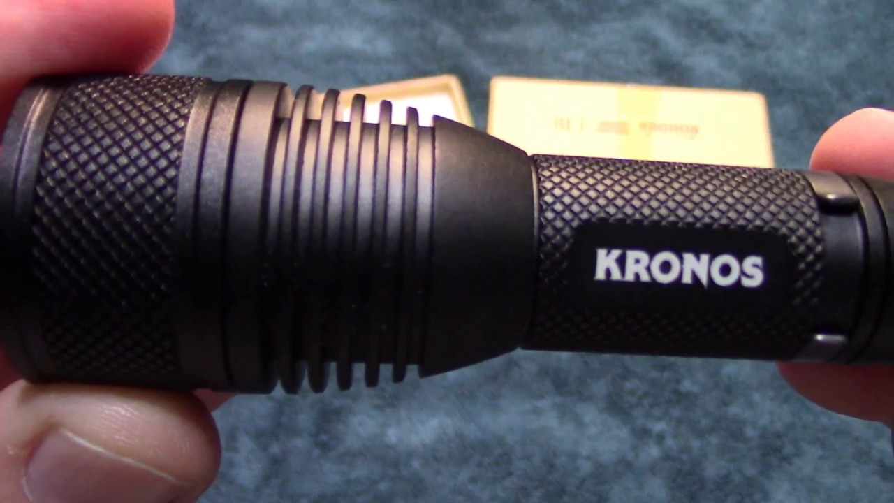BLF Limited Edition Kronos flashlight review!