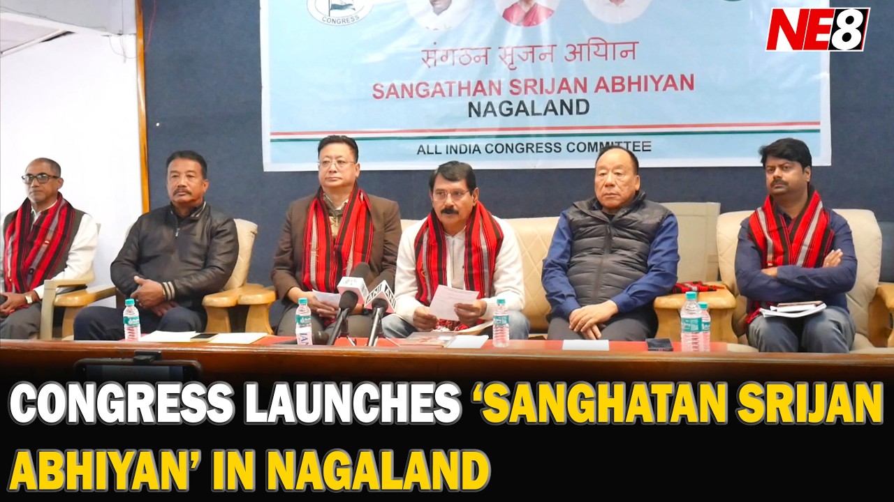 CONGRESS LAUNCHES &lsquo;SANGHATAN SRIJAN ABHIYAN&rsquo; IN NAGALAND