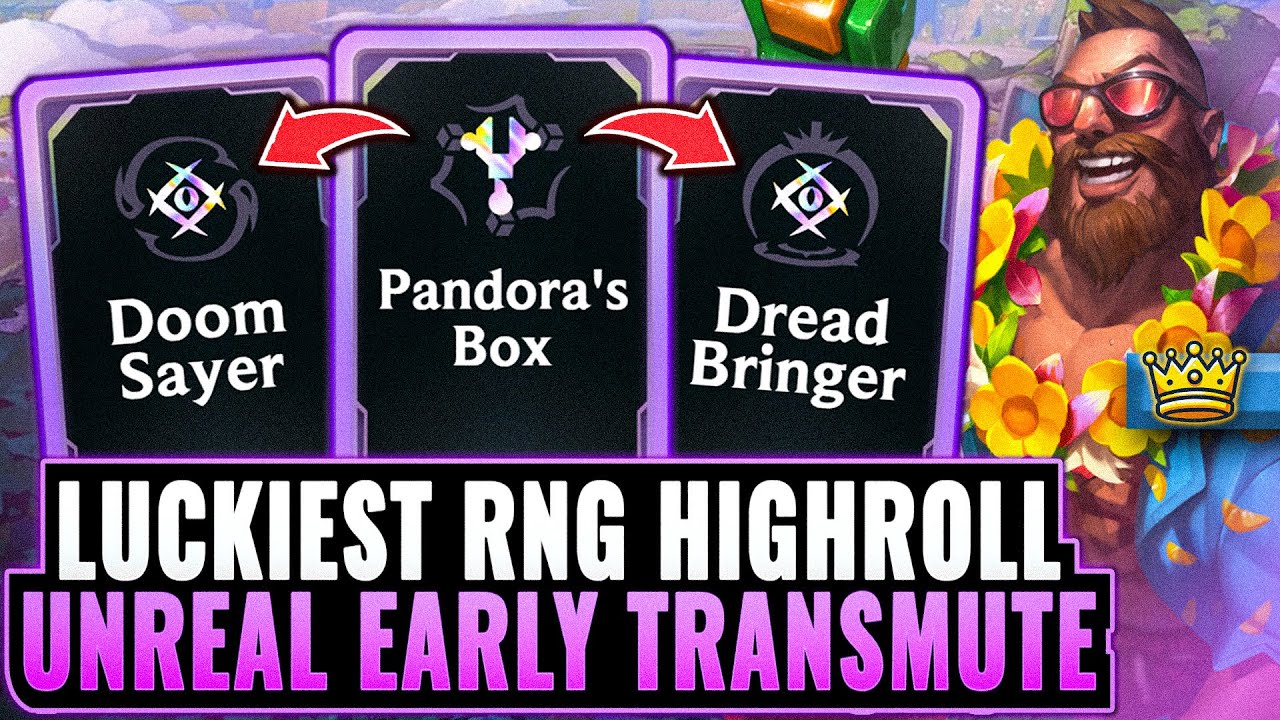 One in a Trillion Odds: Transmute Prismatic → Pandora's → Double Curse | League Arena Gameplay