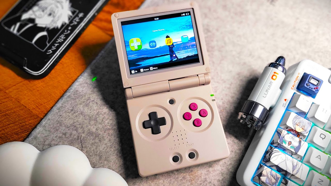 This Foldable Retro Handheld is Powerful! Unboxing RG35XXSP