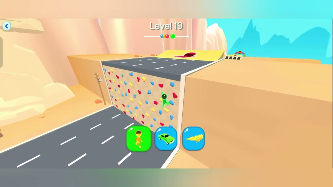 Shape shifting level gameplay 🎮 New hyper casual games 