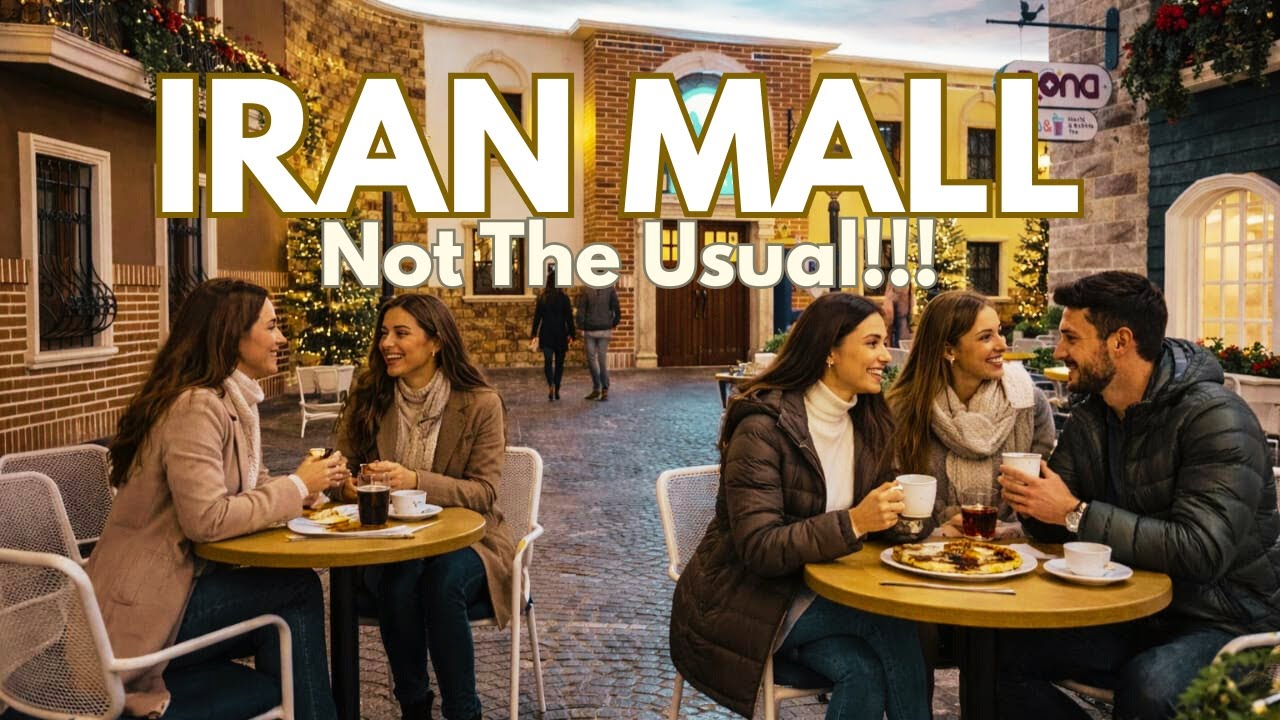 “The Biggest Mall in Iran🇮🇷 Luxury Restaurants in Iran You Won’t Believe!”