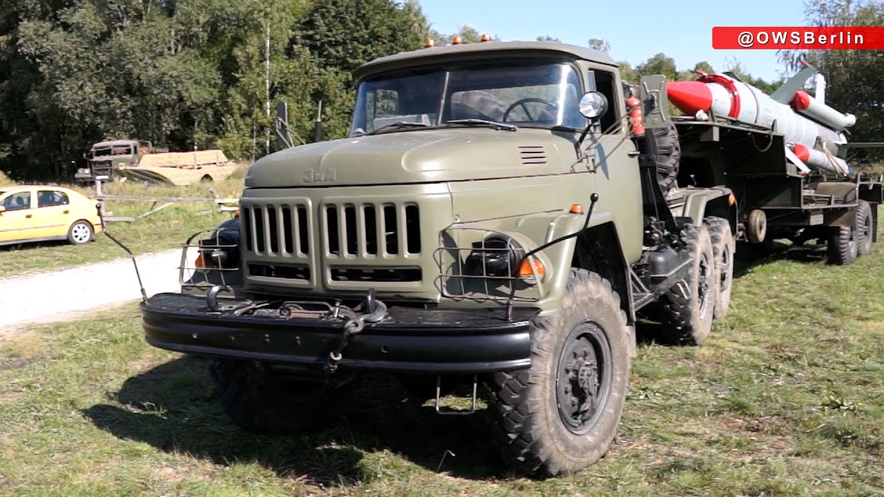 Автопоезд ЗИЛ-137 Б — Soviet (Russian) 10x10 Truck ZIL-137B