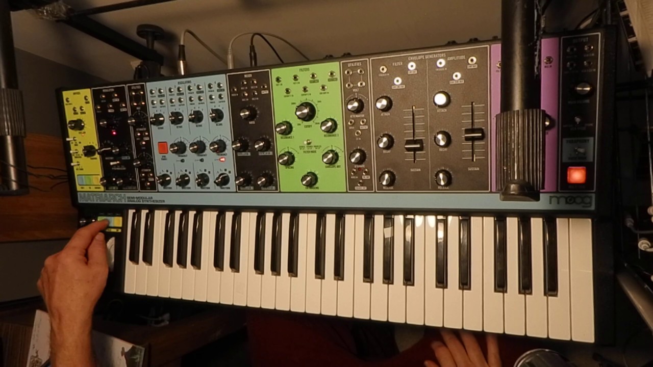 Matriarch Arpeggiator in the Various Paraphony Modes