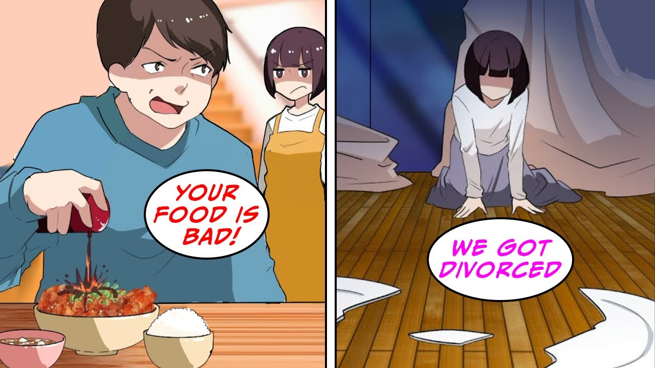 My husband said my cooking sucked and poured soy sauce and sugar in it…