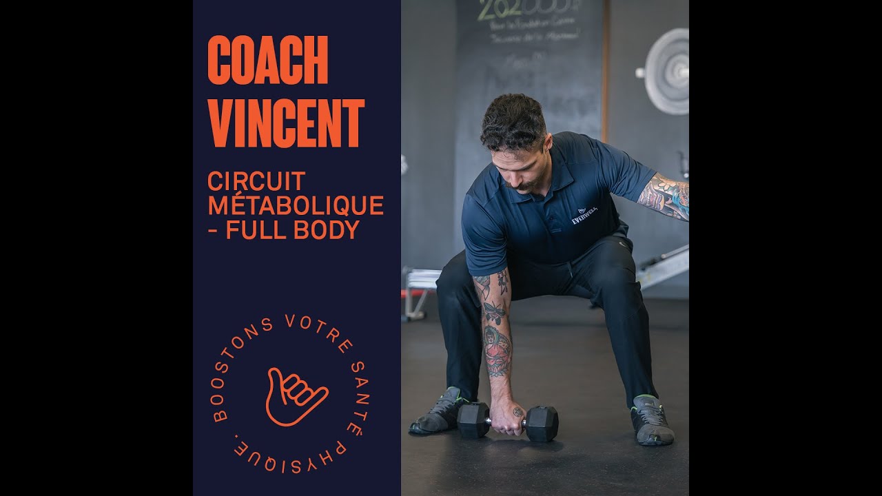 COACH VINCENT | Circuit métabolique – Fullbody