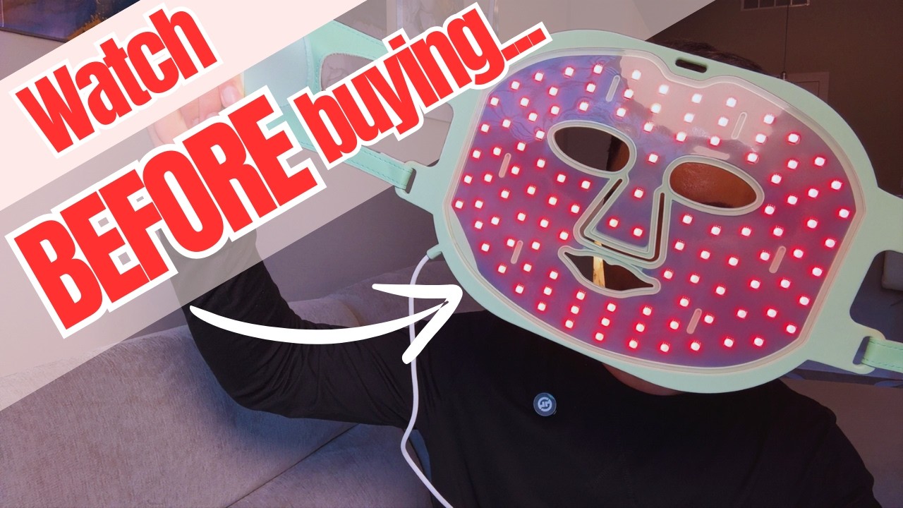 EUARNE LED Face Mask Light Therapy Review: Wrinkle-Free Glow 🤯