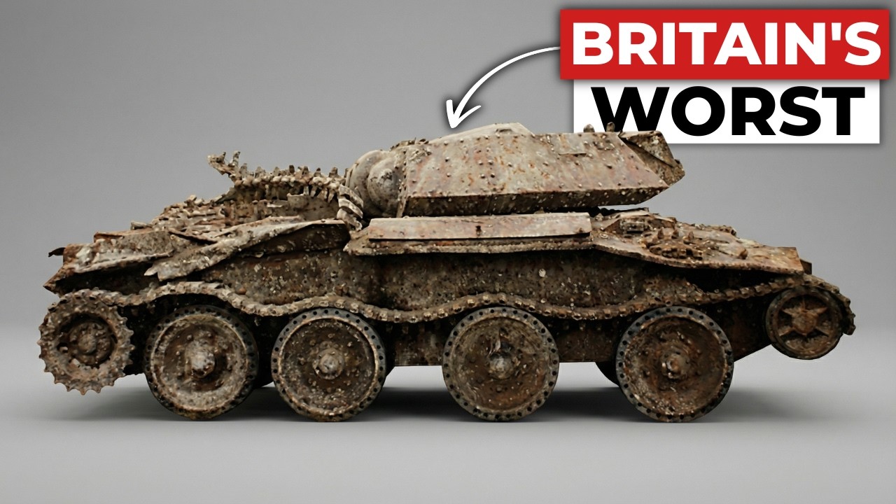 Why Britain Built This 'Strange' Tank 1,771 Times, It Never Fired A Shot And Crews Buried Them