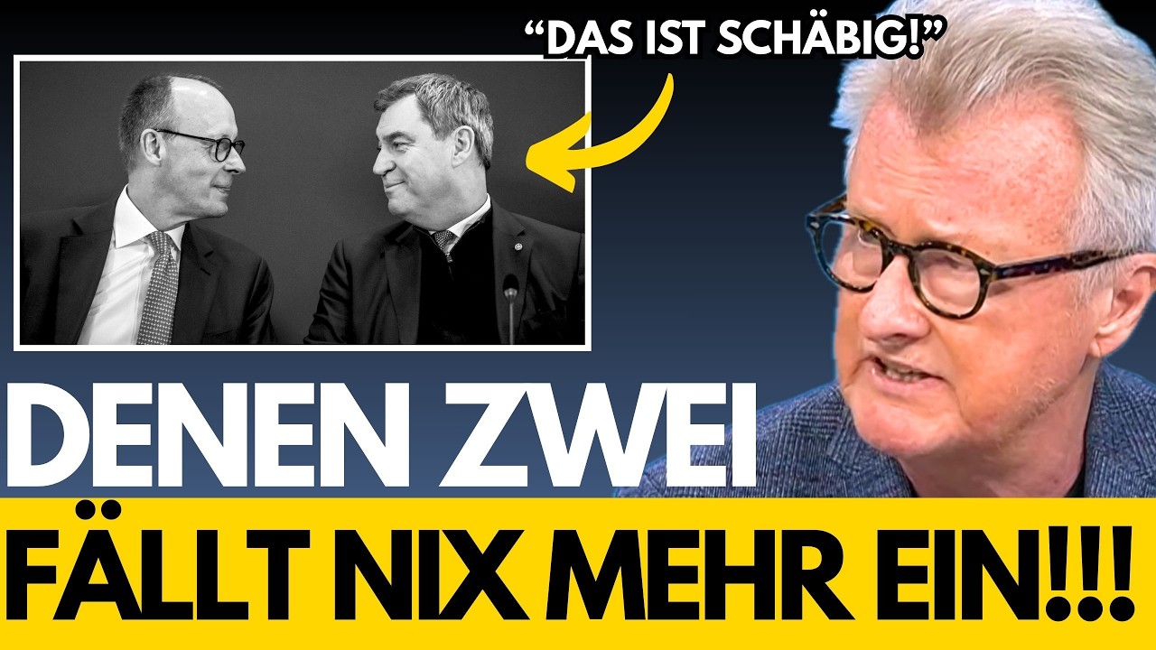 JÖRGES WÜTET❗Knallharte Worte zu Merz' Spielchen mit dem Feuer, Jörges nennt es SCHÄBIG!!!
