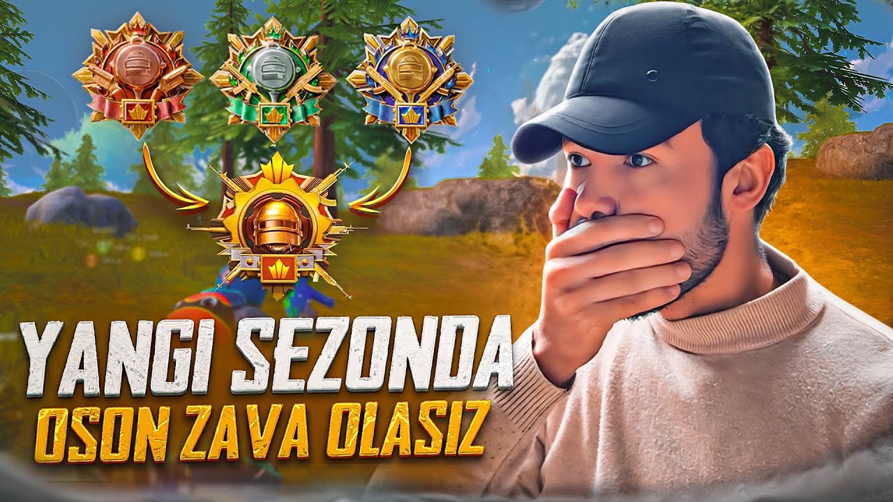 YANGI SEZONDA ENDI OSON ZAVA OLASIZ / PUBG MOBILE
