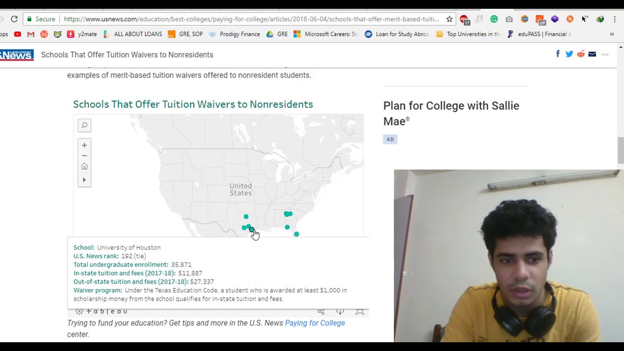PAYING IN STATE TUITION FEES AS AN INTERNATIONAL STUDENT IN THE USA