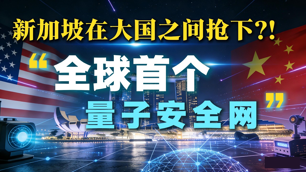 中美都吵翻了！最后竟是新加坡出来收场？全球首个“量子安全网”落地新加坡背后的真相......