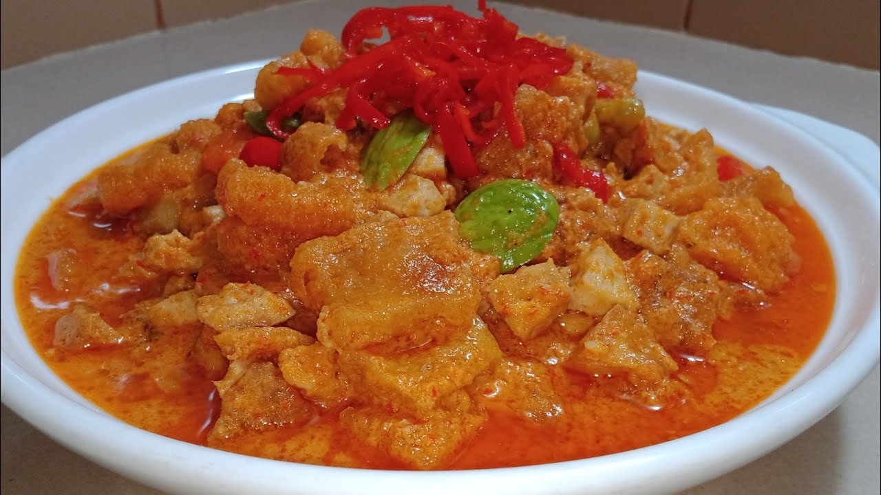 RESEP SAMBAL GORENG TAHU DAN KRECEK ala dapoer kayla