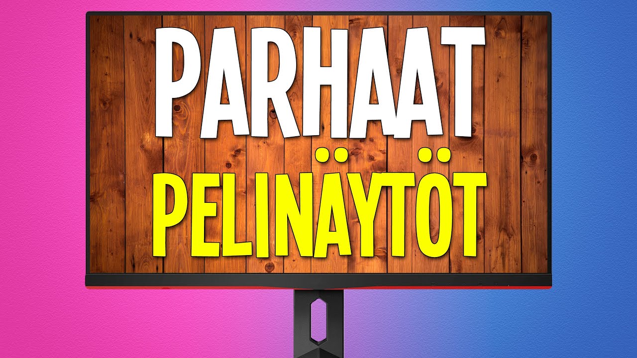 TOP 3 PELINÄYTÖT! - Parhaat pelinäytöt eri budjeteilla!