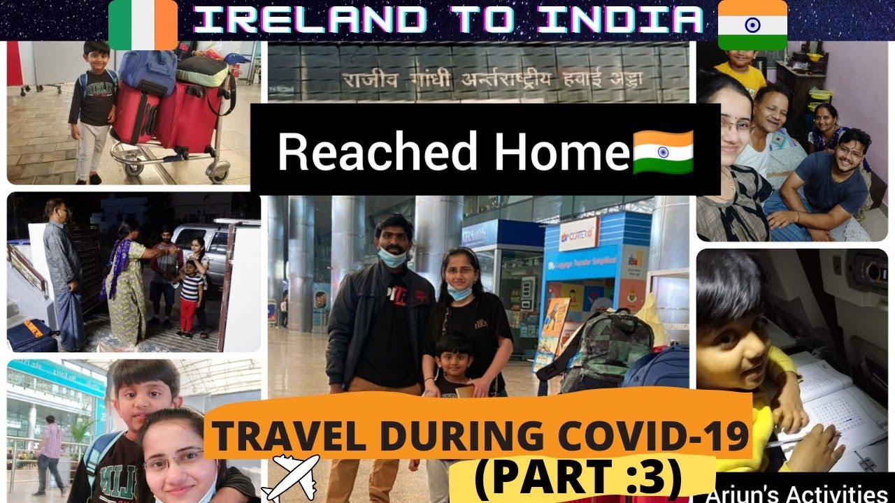 Reached Home ❤ | Ireland to India Travel vlog(Part 3)|Travel During Covid-19(తెలుగు)#Madhurikrishna
