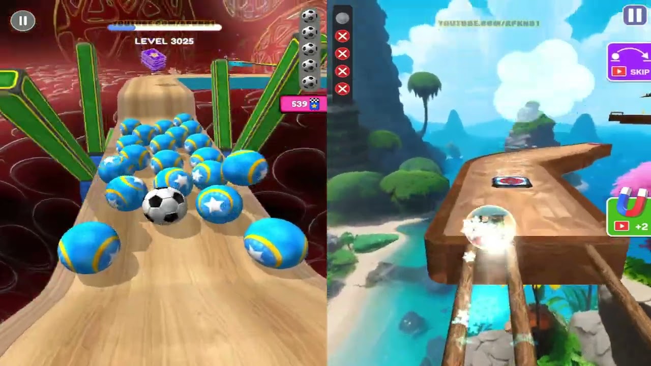 Going Balls VS Sky Rolling Balls - All Levels Gameplay Android iOS Ep 9
