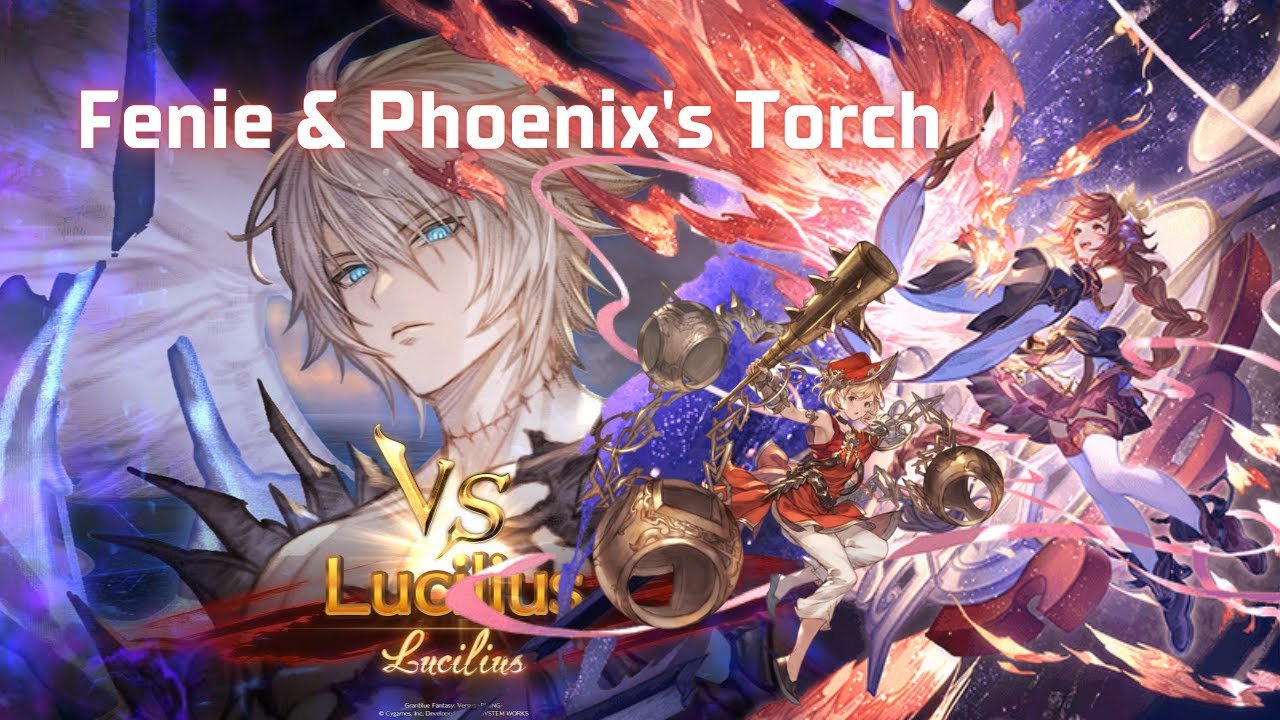 【グラブル / GBF】Fire Monk w/ Fenie Lucilius / Dark Rapture Zero - フェニー スパルシ 火 モンク