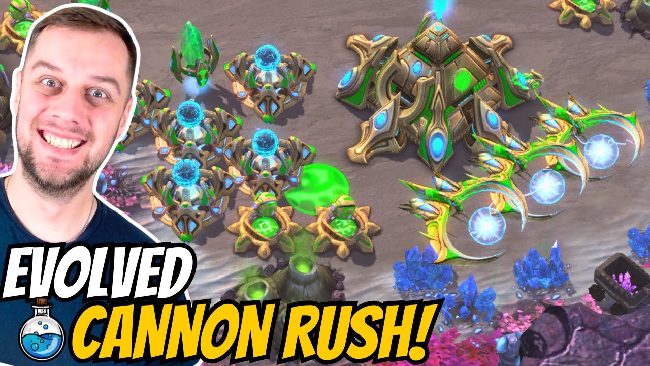 Never doubt the Cannon Rush! | Cannon Rush in Grandmaster #242 StarCraft 2