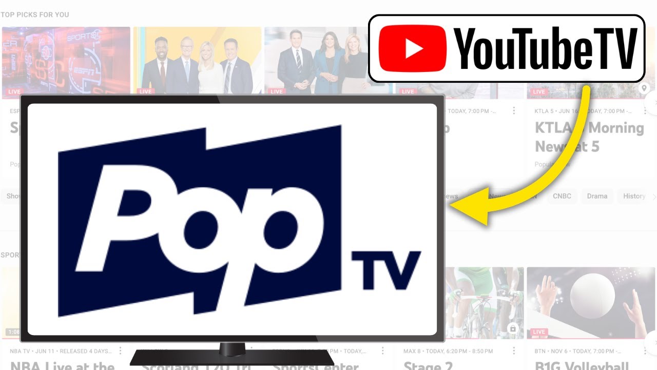 Как смотреть POP-телевидение на YouTube TV | Смотрите POP Network без кабельного телевидения! - 2026