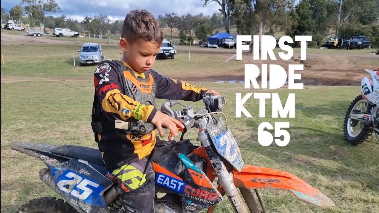 MY MOTOCROSS KIDS | LITTLE BRO | MY FIRST RIDE ON A 65