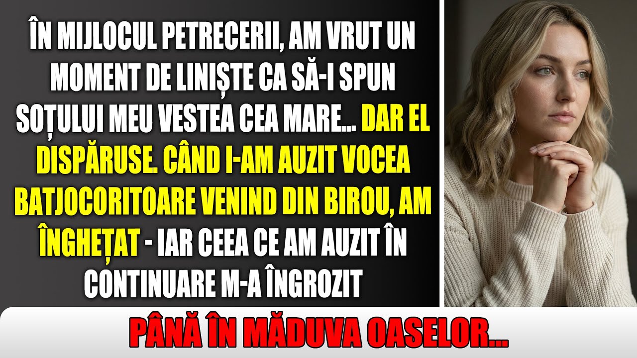 În mijlocul sărbătorii, am vrut să-mi surprind soțul — Dar ceea ce am găsit în biroul lui...