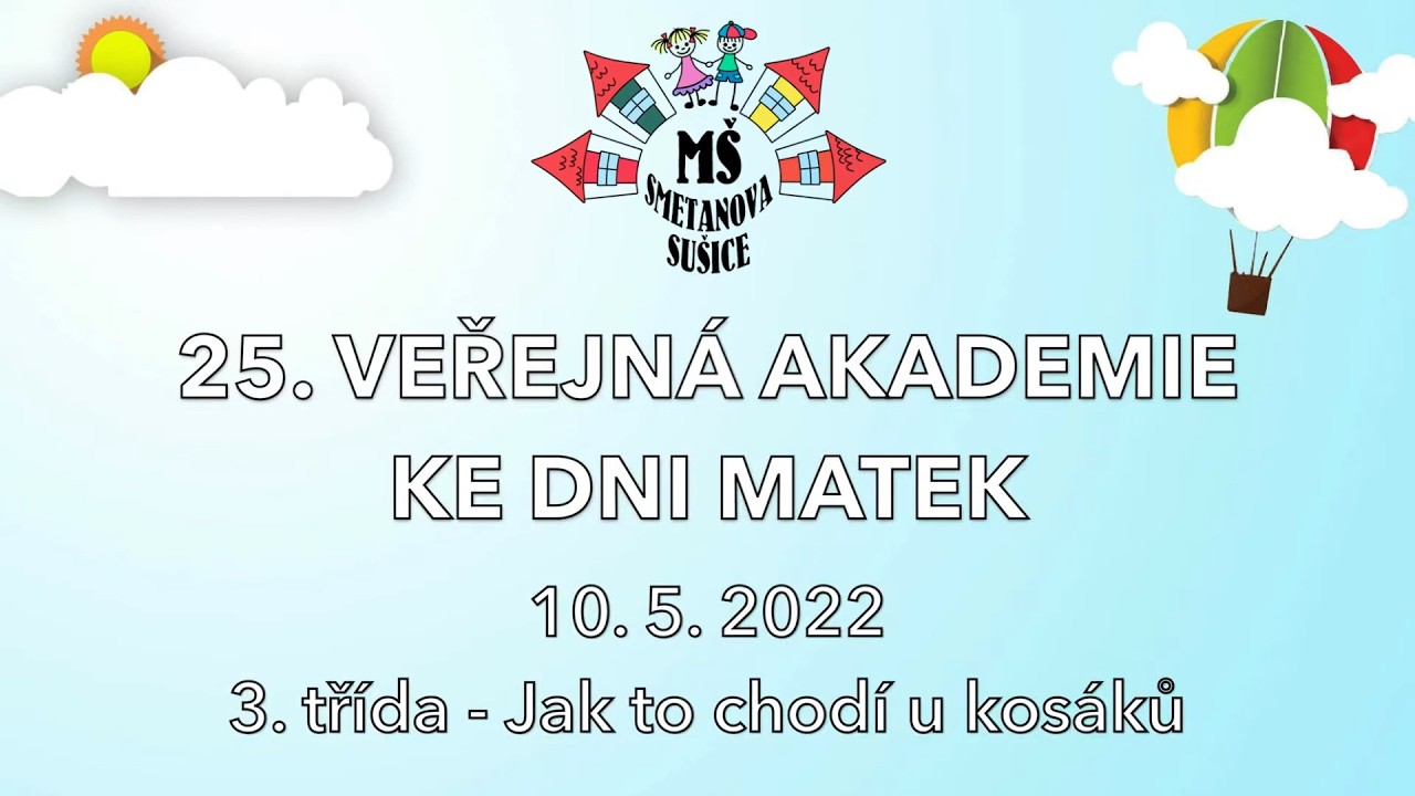 Akademie 2022 - 3. třída: Jak to chodí u kosáků