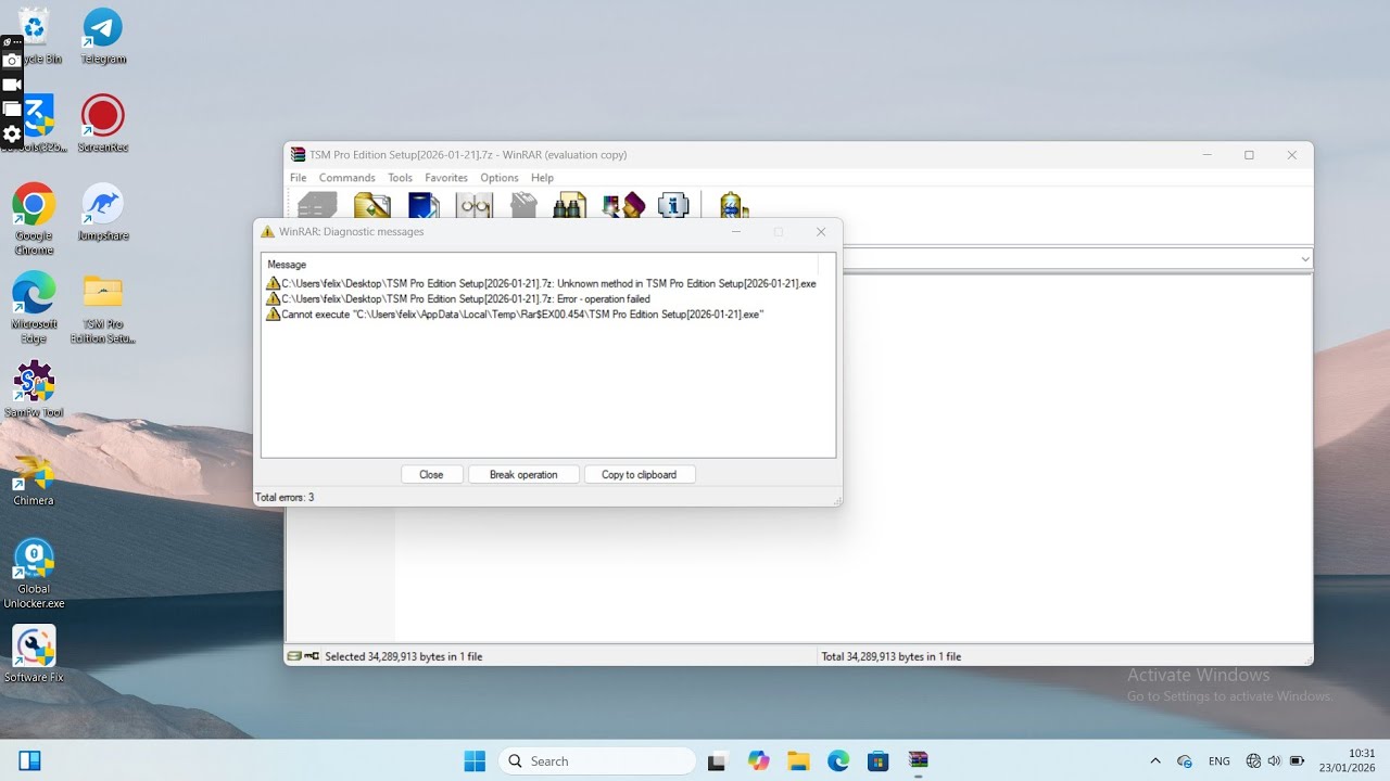 WinRaR Diagnostics Messages In Windows 11, 10, 8, 7 Fixing | How To Fix Zip File Can't Open