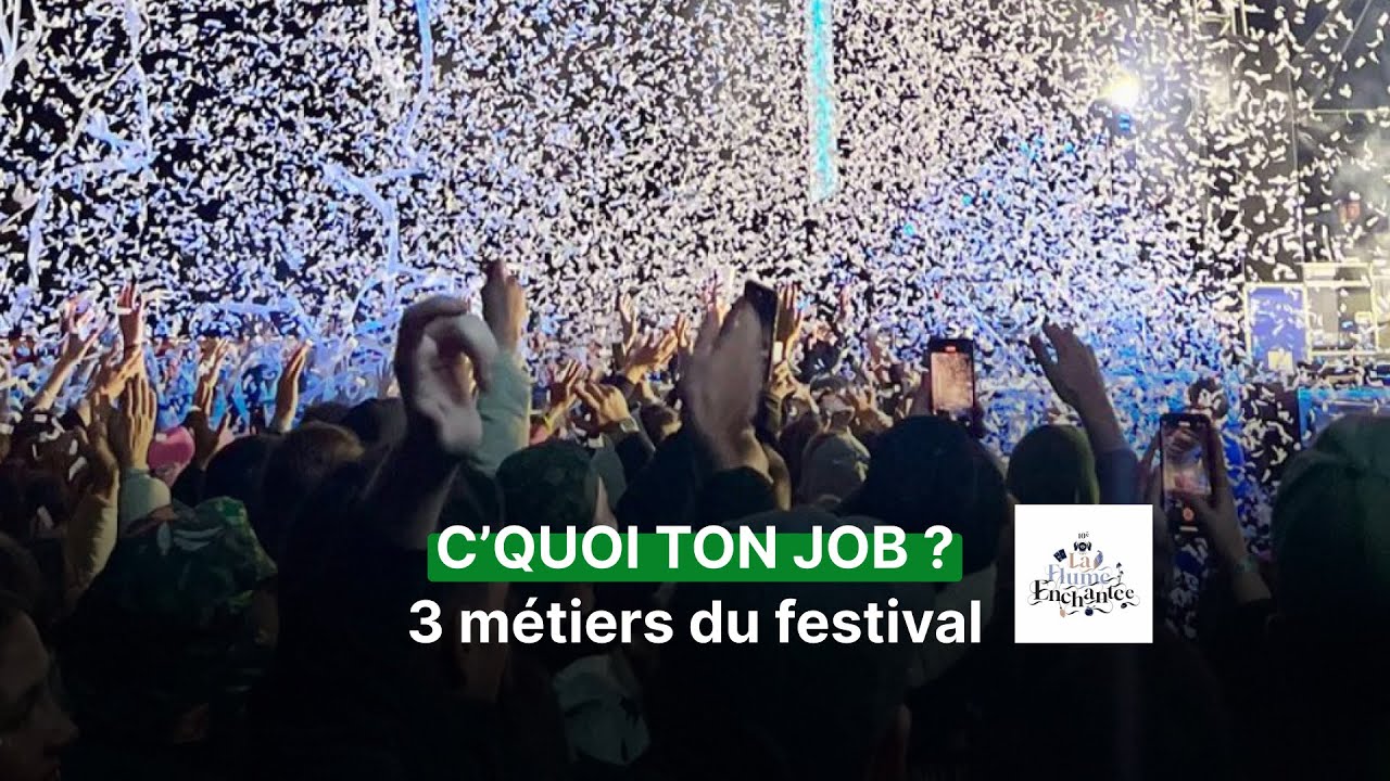 DÉCOUVERTE MÉTIERS : plongez dans les coulisses d'un FESTIVAL