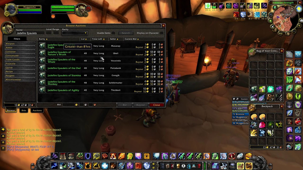 Dire Maul East Lasher Farm - Shaman - Turtle WoW