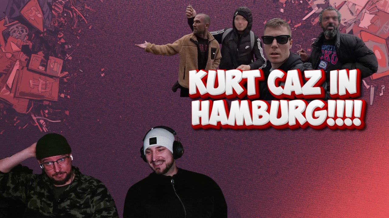 Kurt Caz in Hamburg|Attacked by ZOMBIES in Hamburg! 😳 Kurt Caz angefallen–Wir sind FERTIG! Reaction