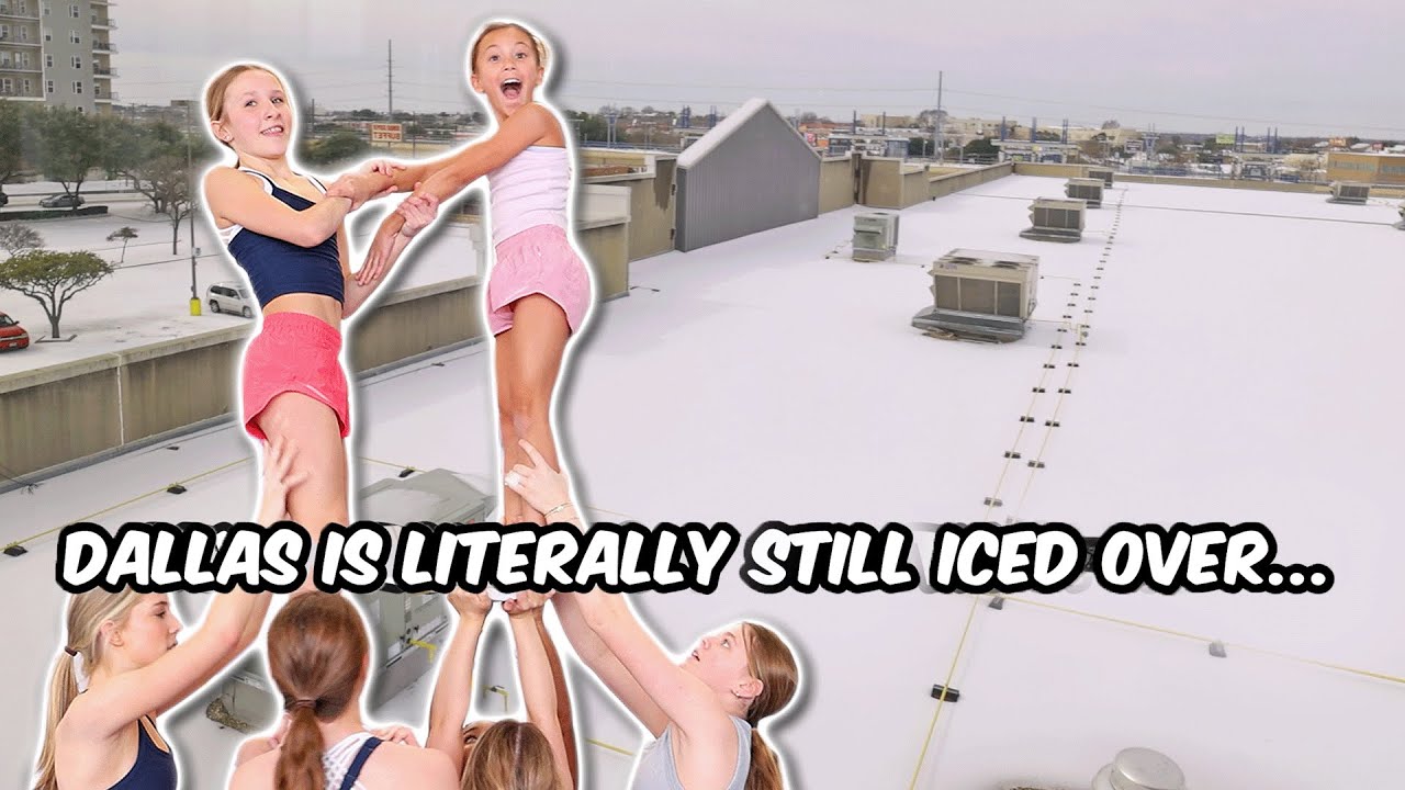 Мы еле-еле добрались до тренировки!