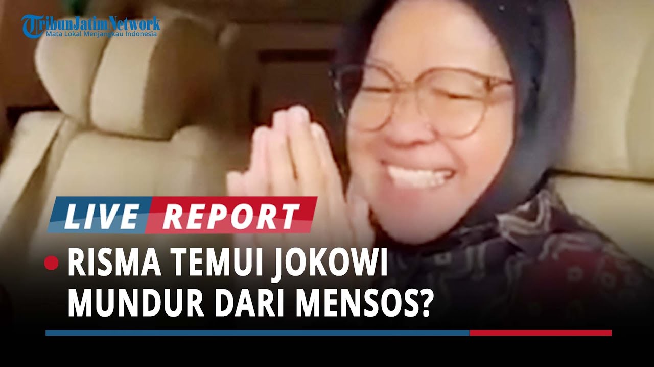 Tri Rismaharini Temui Jokowi Seusai Berencana Mundur dari Menteri Sosial