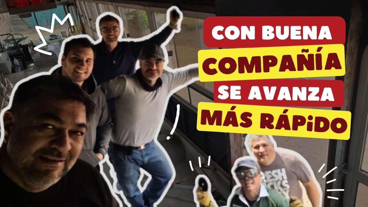 Tapamos la PUERTA🚪 TRASERA del colectivo 🚍 y armamos una BAULERA