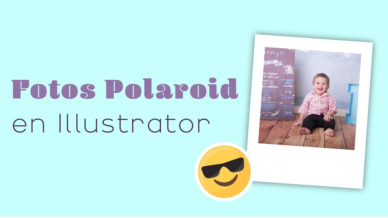 DIY DE FOTOS POLAROID: molde / plantilla paso a paso