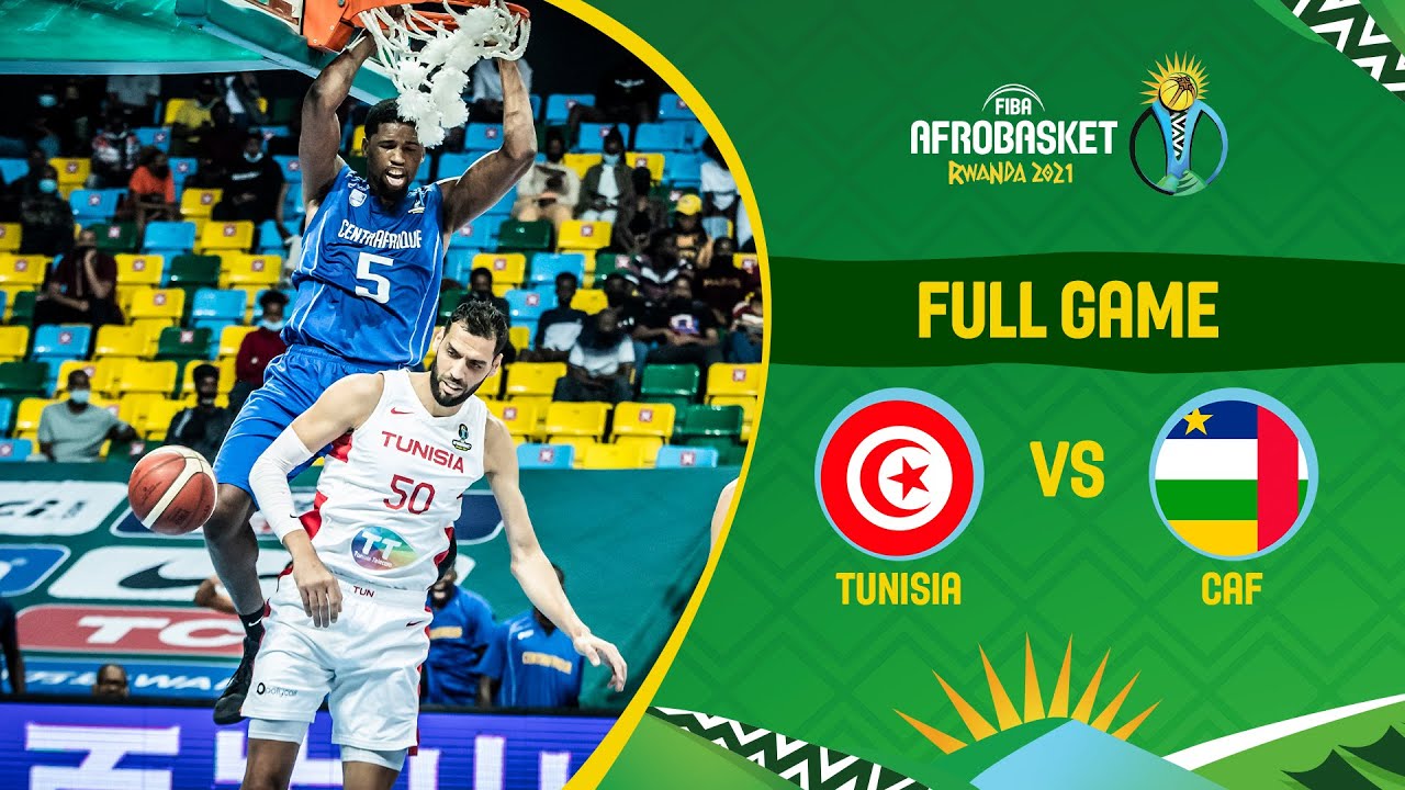Tunisia v Central African Rep. | Full Game - FIBA AfroBasket 2021