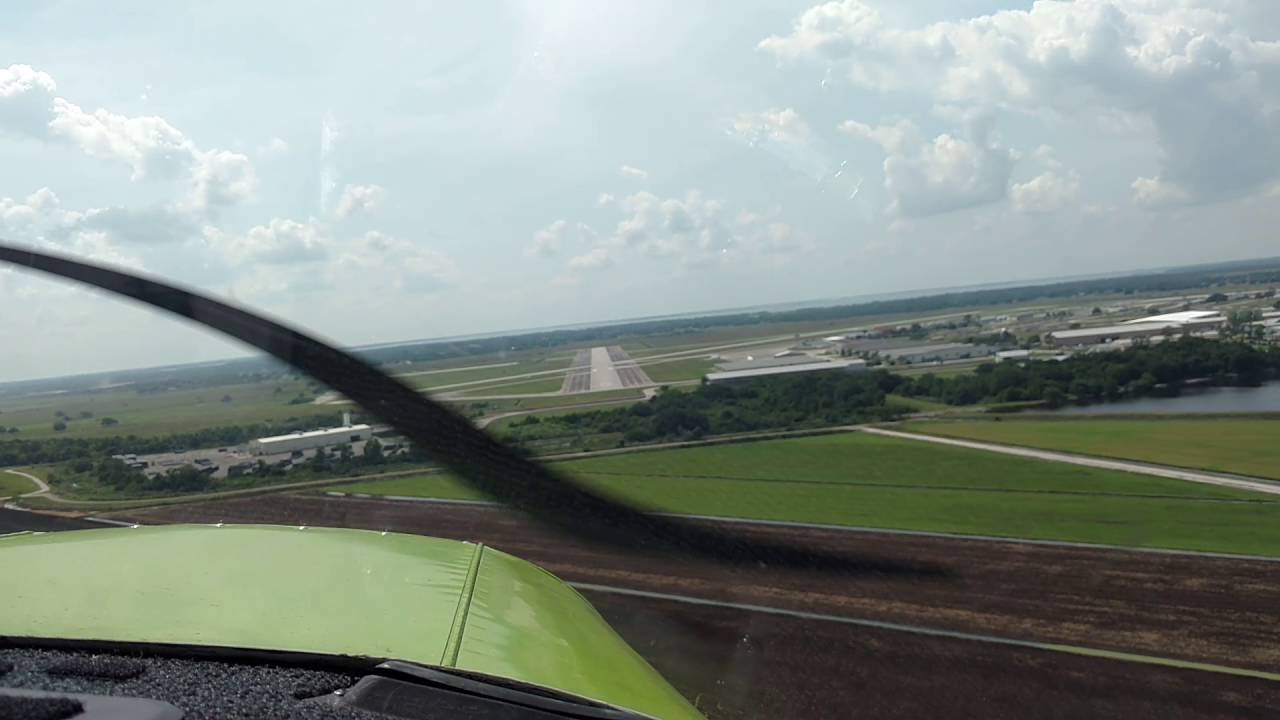 Flying into Sebring airport