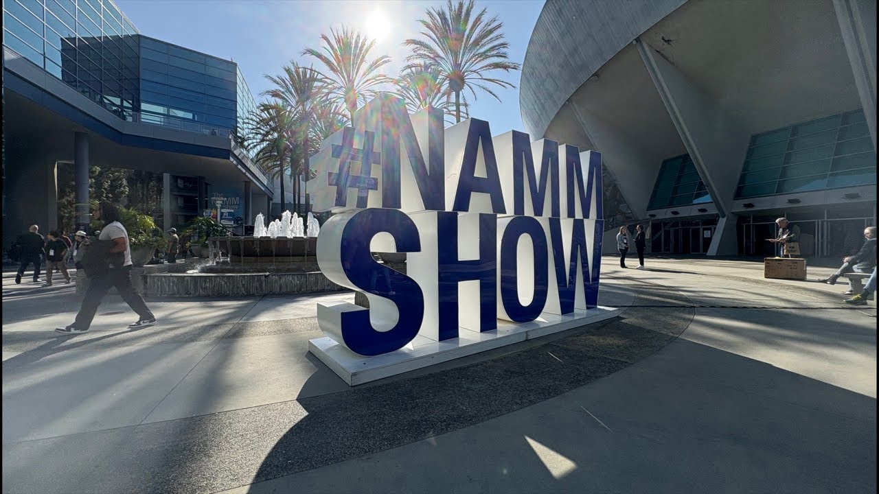 NAMM show in Anaheim California