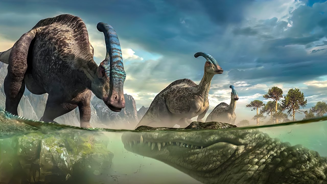 Parasaurolophus: Cretaceous Dinosaur with a Banana-Shaped Head